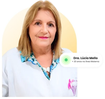 Dra. Lucia Mello, enfermeira obstetra